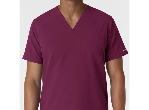 Nurtur Herretunika med V-hals Wine XL 