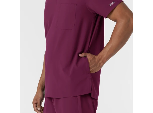 Nurtur Herretunika med V-hals Wine XL 