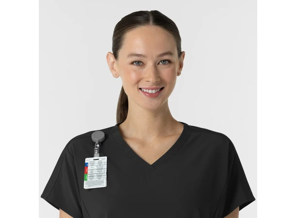 Renew Dametunika med V-hals Black 3XL 