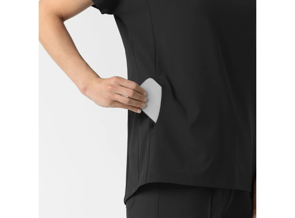 Renew Dametunika med V-hals Black 3XL 