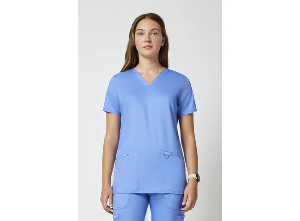 Revolution Dametunika med V-hals Ciel Blue XS 