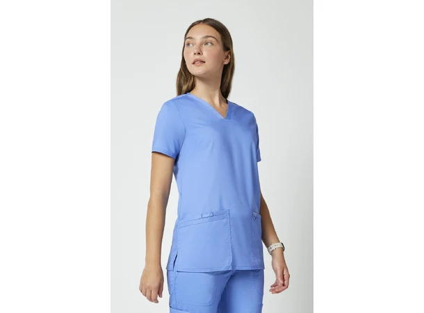 Revolution Dametunika med V-hals Ciel Blue XS 