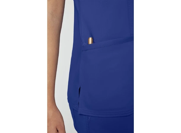 Revolution Dametunika med V-hals Galaxy Blue XXS 