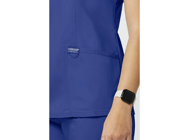 Revolution Dametunika med V-hals Galaxy Blue XXS 