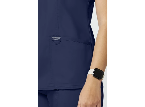 Revolution Dametunika med V-hals Navy XXS 