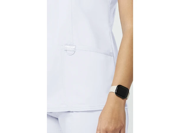 Revolution Dametunika med V-hals White XXS 
