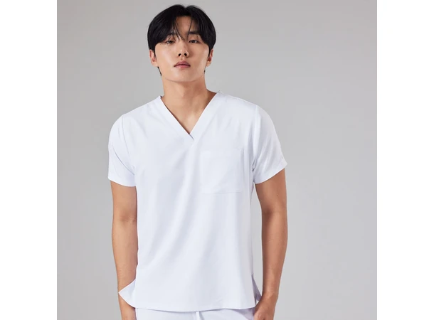 TAYLOR Unisextunika White XS 