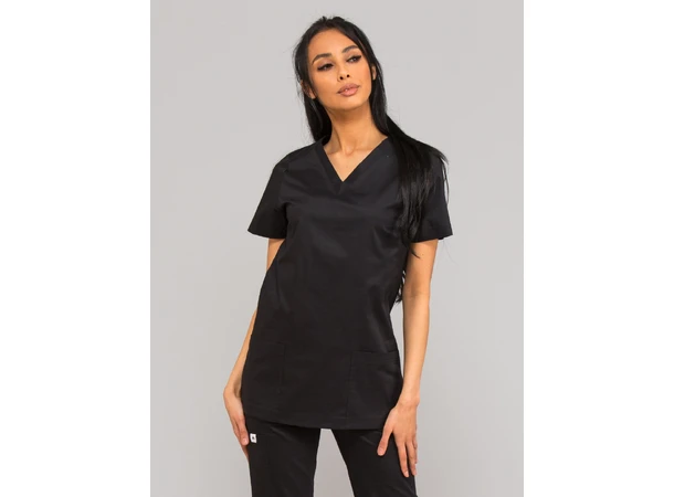 ANA Flex Dametunika med V-hals Black  XS 