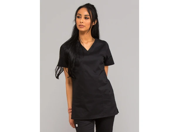 ANA Flex Dametunika med V-hals Black  XS 