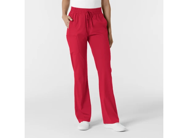 Boundless Damebukse med bootcut Red XXL 