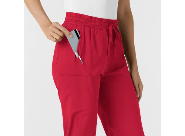 Boundless Damebukse med bootcut Red XXL 