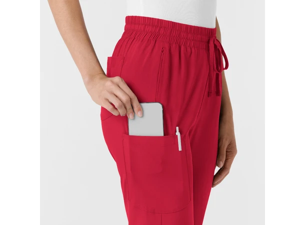 Boundless Damebukse med bootcut Red XXL 