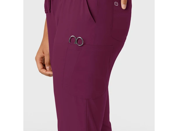 Boundless Damebukse med strikk i ben Wine 3XL 