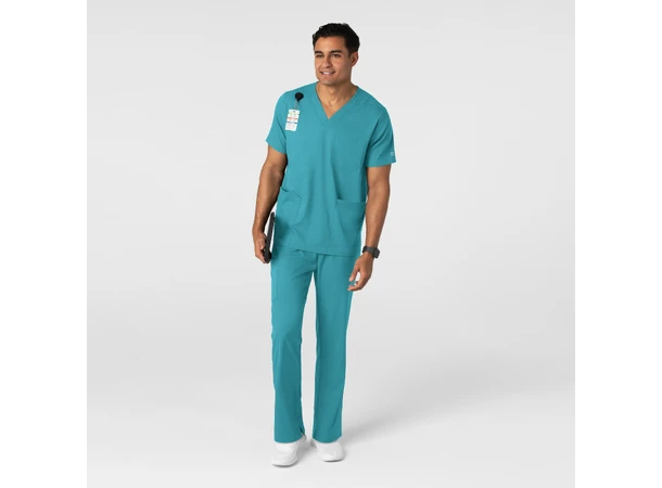 Boundless Herrebukse med rette ben Teal XS 