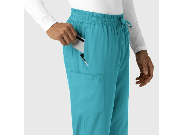 Boundless Herrebukse med rette ben Teal XS 