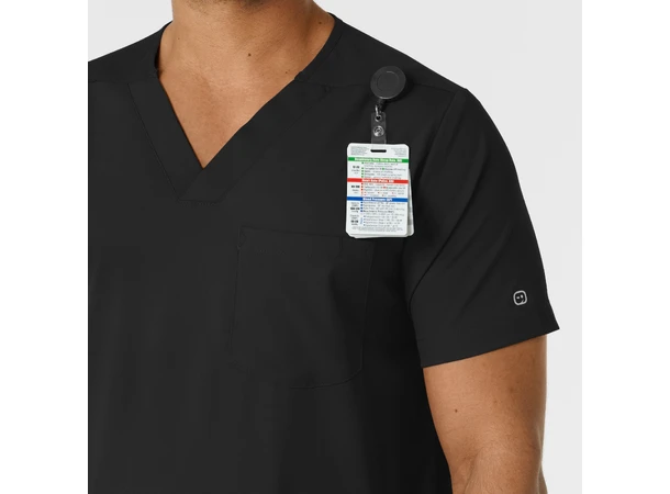 Boundless Herretunika med V-hals Black XL 