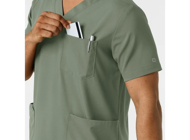 Boundless Herretunika med V-hals Sage XL 