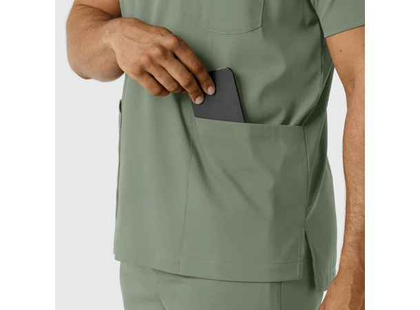 Boundless Herretunika med V-hals Sage XL 