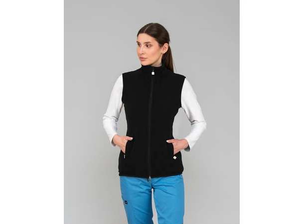 EMI Fleecevest for damer Black L 