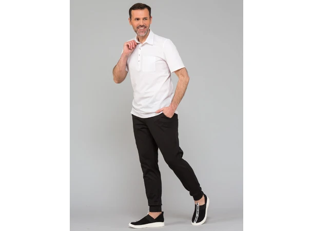 KAMIL Polo Herre White XS 