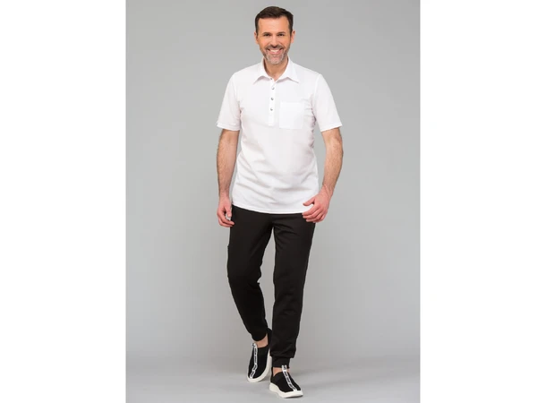 KAMIL Polo Herre White XS 