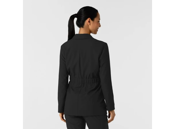 Layers Dame blazer labfrakk Black S 