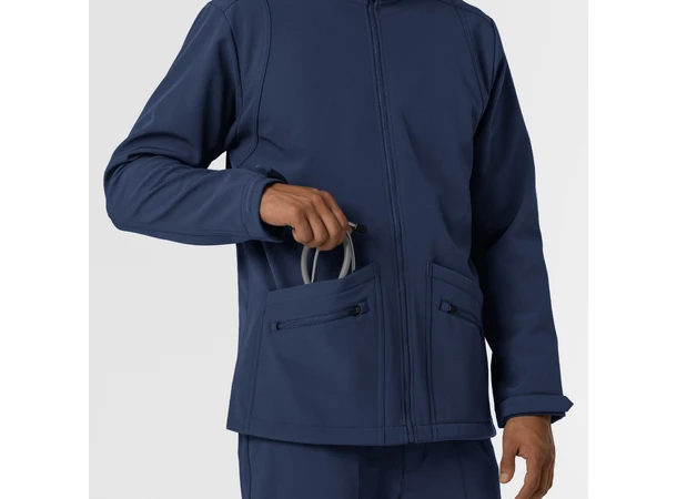 Layers Softshell Herrejakke Navy S 