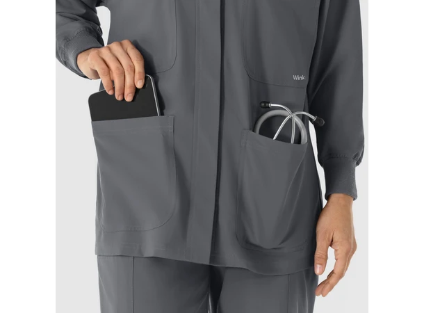 Nurtur Dame skjortejakke Pewter 3XL 