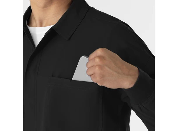 Nurtur Herre skjortejakke Black L 