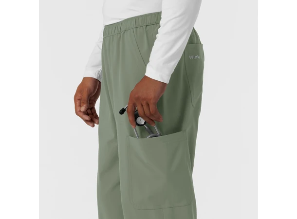 Nurtur Herrebukse med rette ben Sage 3XL 