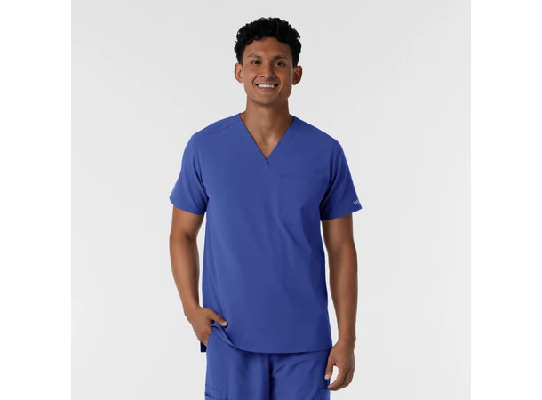 Nurtur Herretunika med V-hals Galaxy Blue S 