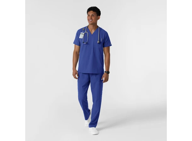 Nurtur Herretunika med V-hals Galaxy Blue S 