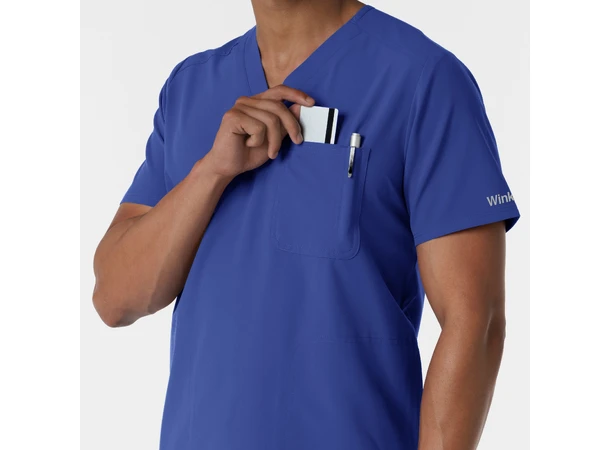 Nurtur Herretunika med V-hals Galaxy Blue S 