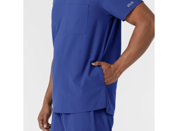 Nurtur Herretunika med V-hals Galaxy Blue S 