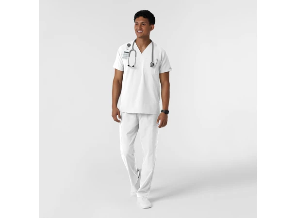 Nurtur Herretunika med V-hals White XS 