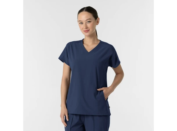 Renew Dametunika med V-hals Navy M 