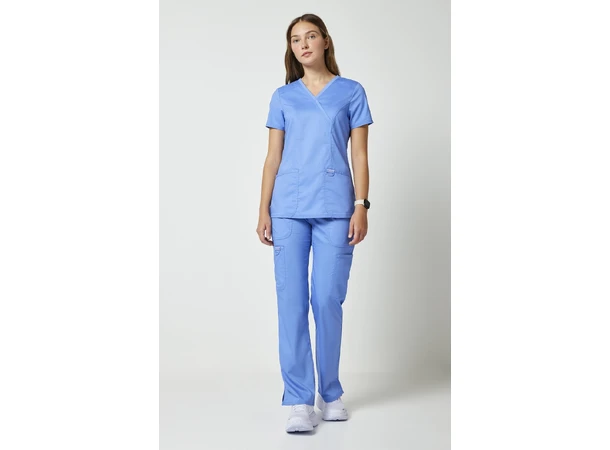 Revolution Dametunika med V-hals Ciel Blue XL 
