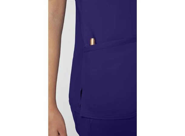 Revolution Dametunika med V-hals Grape M 
