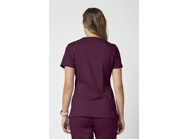 Revolution Dametunika med V-hals Wine XS 
