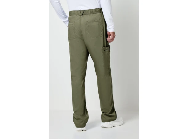 Revolution Herrebukse med rette ben Olive L 