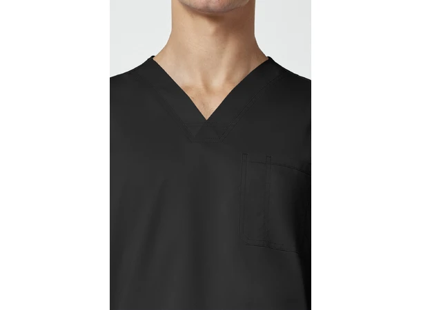 Revolution Herretunika med V-hals Black XXS 