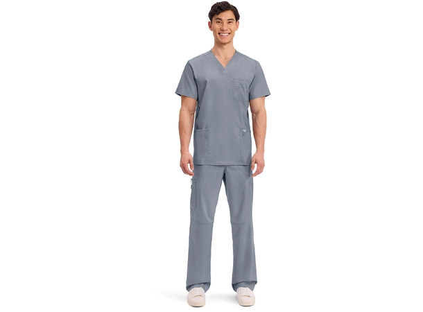 Revolution Herretunika med V-hals Grey XXS 