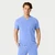 SANTIAGO Herretunika med brystlomme Celeste Blue XL 