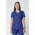 Revolution Dametunika med V-hals Galaxy Blue XS 