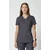 Revolution Dametunika med V-hals Pewter M 