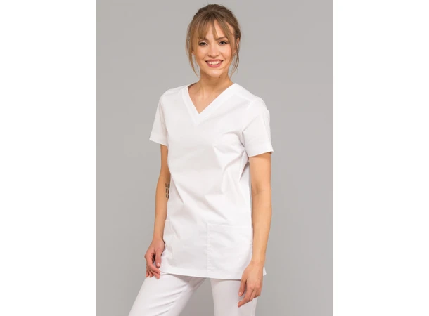 ANA Flex Dametunika med V-hals White  XL 