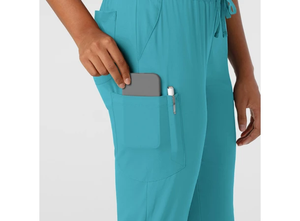 Boundless Damebukse med strikk i ben Teal XL 