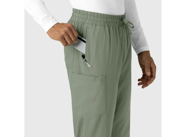 Boundless Herrebukse med rette ben Sage 3XL 
