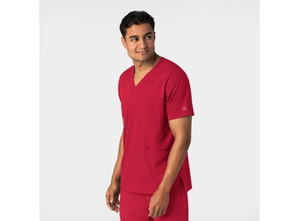 Boundless Herretunika med V-hals Red M 