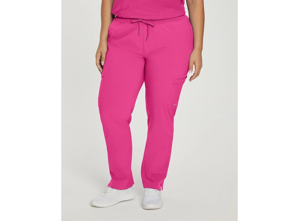 FIT bukse med strikk i livet Fuchsia (Maui Pink) S 